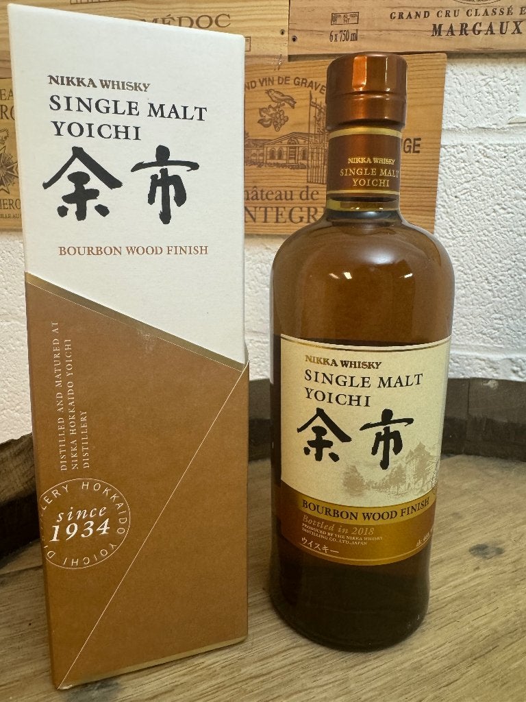 YOICHI met houtafwerking _ Single Malt · 70cl · 46%, Overige gebieden, Overige typen, Nieuw, Ophalen of Verzenden