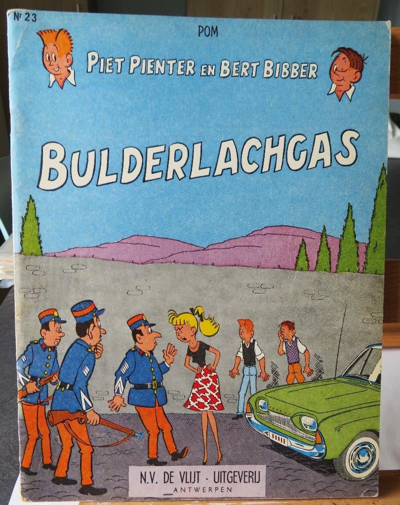 Piet Pienter en Bert Bibber nr 23 is 4 druk 1973, Boeken, Ophalen of Verzenden, POM