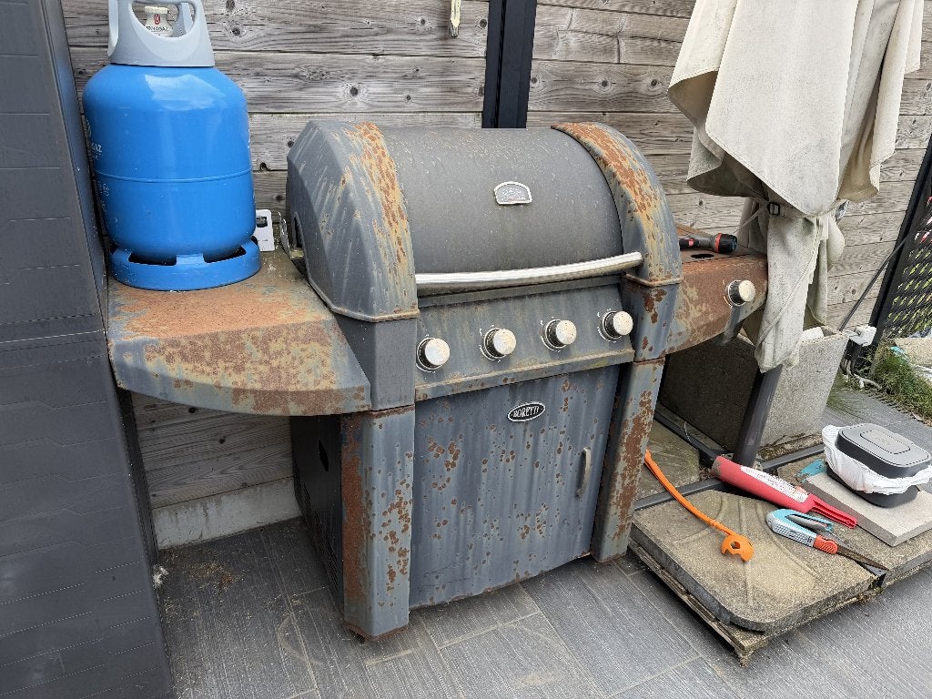 Gas BBQ Boretti - GRATIS, Tuin en Terras, Ophalen, Gebruikt, Boretti.