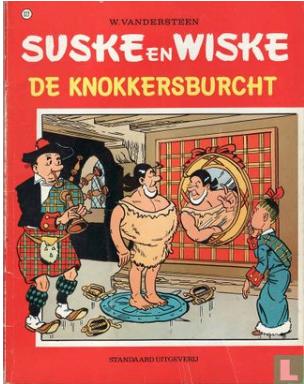Suske en Wiske : De knokkersburcht, Gelezen, Willy Vandersteen, Eén stripboek, Ophalen of Verzenden