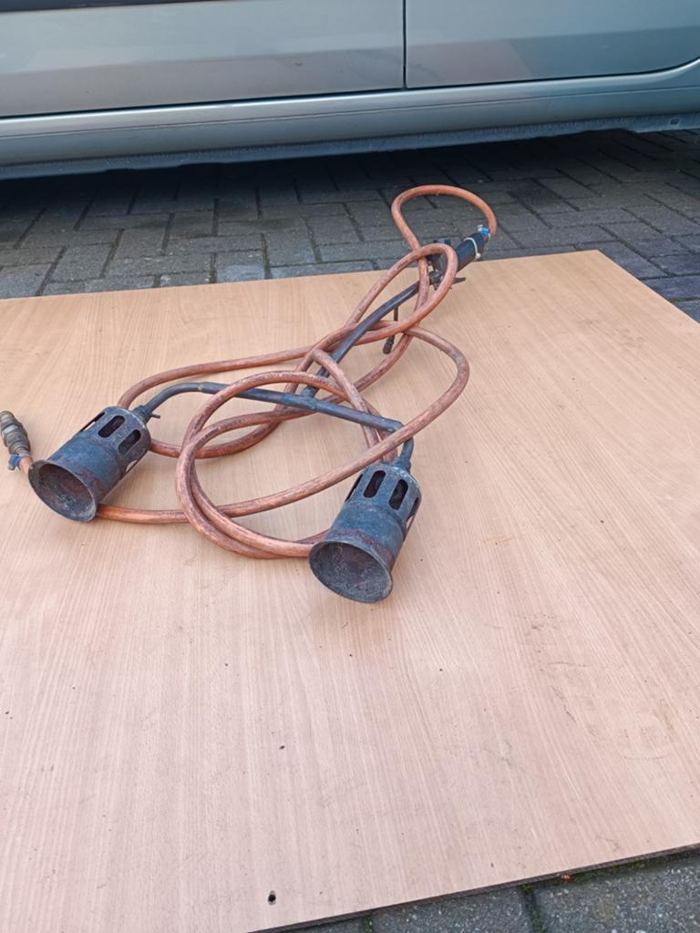 Brûleur à gaz, Enlèvement