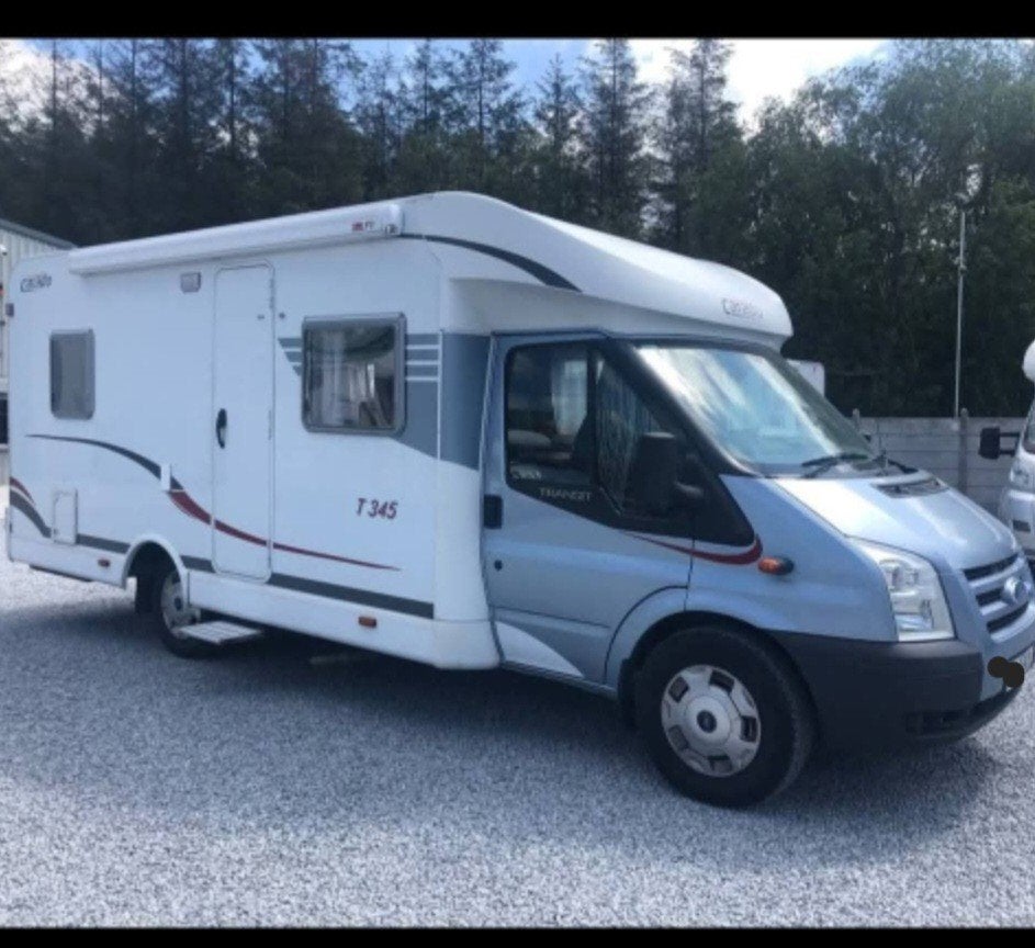 Zeer mooie Ford Carado 2008 123000km, Caravans en Kamperen, Mobilhomes, Ringverwarming, Ford, Particulier, Douche