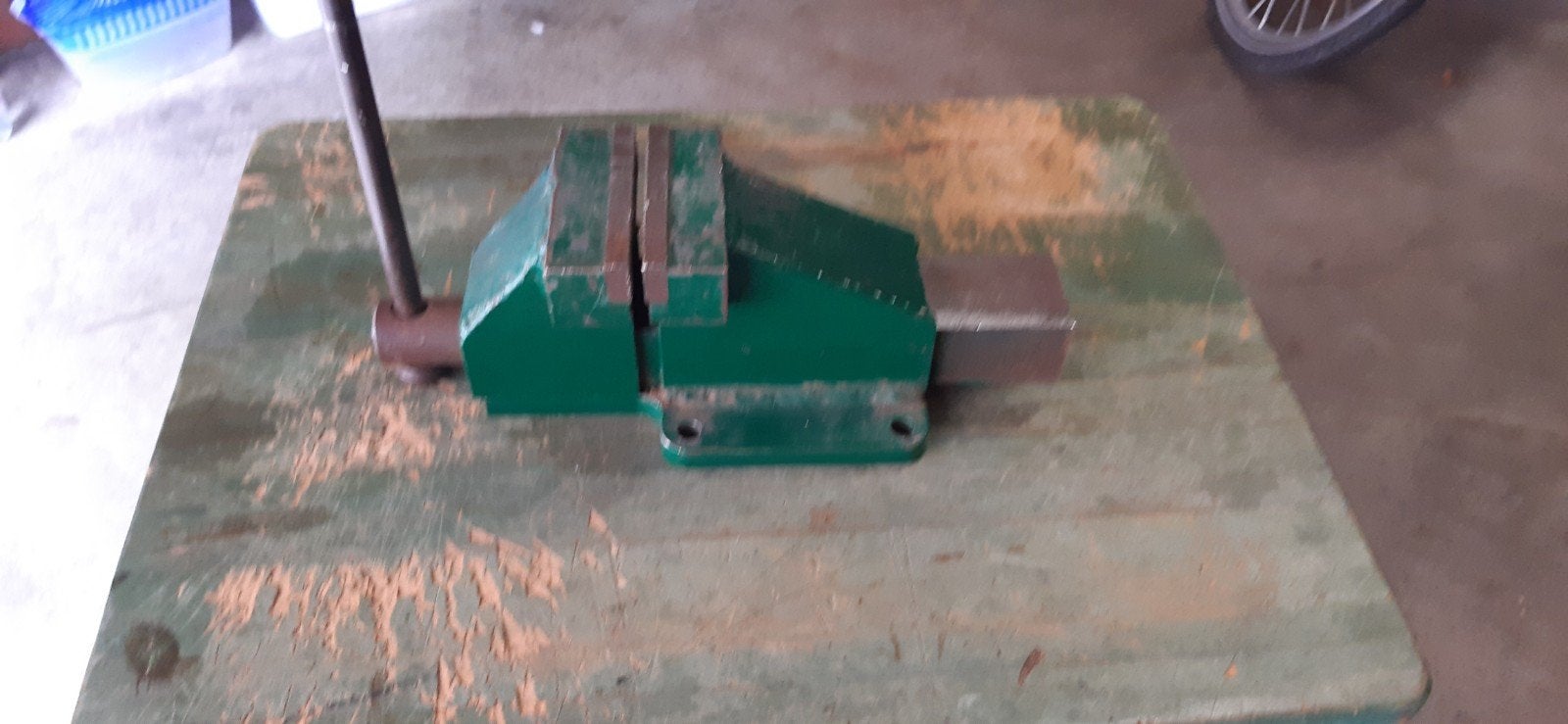 Bankschroef, Ophalen, Bankschroef
