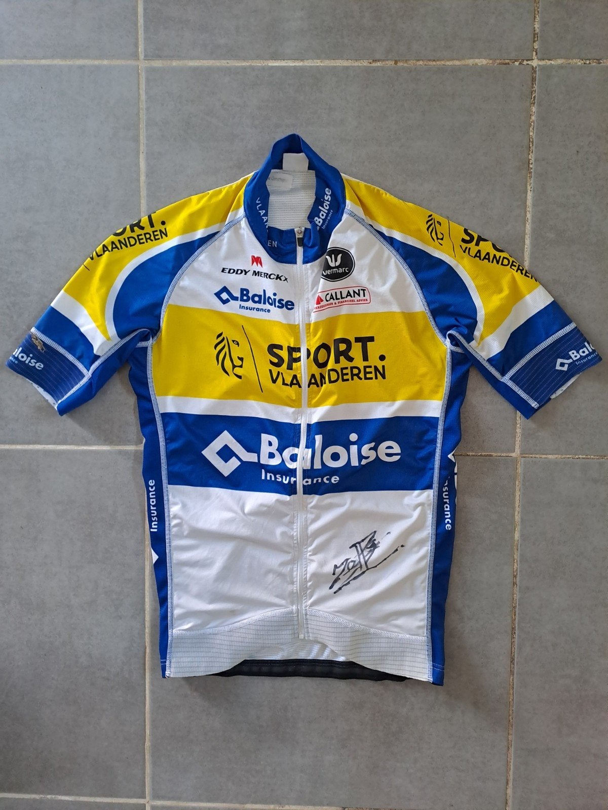 Wielertrui Sport Vlaanderen Baloise, Ophalen of Verzenden, M