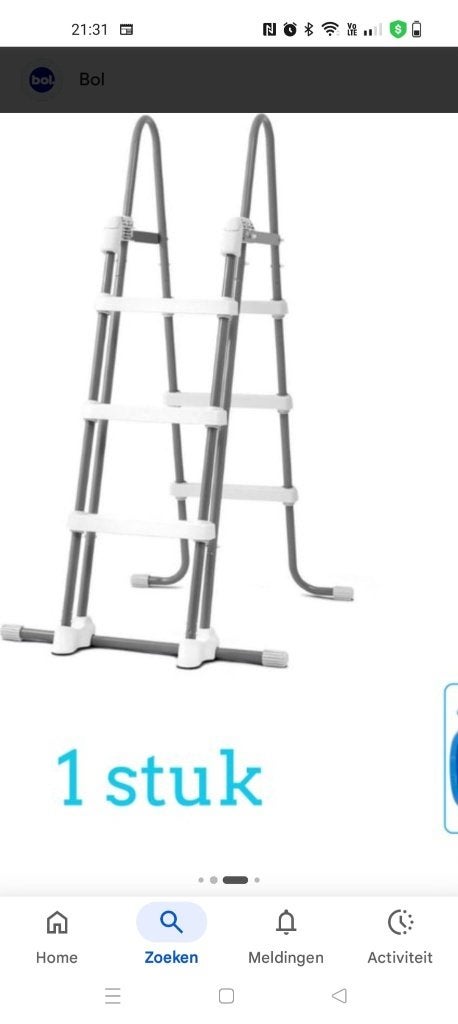 Intex zwembadtrap, Tuin en Terras, Ophalen, Nieuw, Ladder