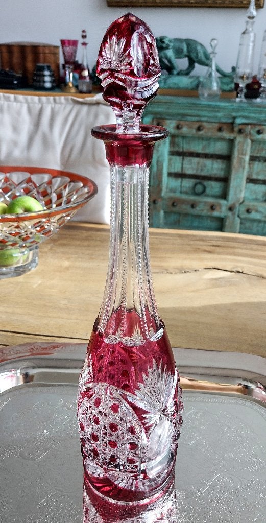 Val Saint lambert carafe Saarlouis Richepin, Enlèvement ou Envoi