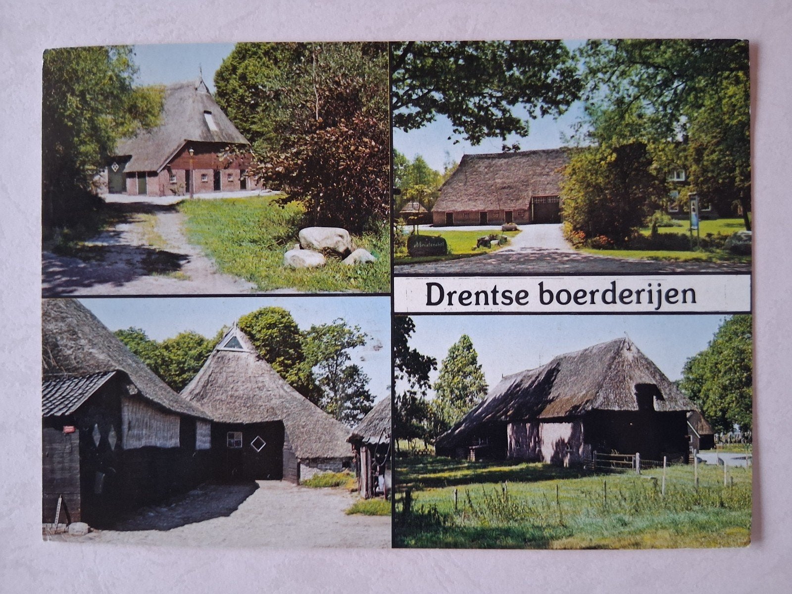 postkaart Drentse Boerderijen (Nederland), Ophalen of Verzenden