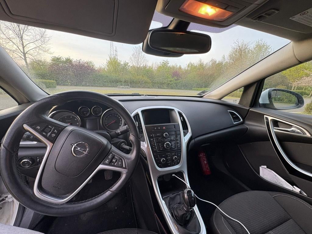Opel Astra 1.7 CDTI, Auto's, Stof, Zwart, Wit, Particulier