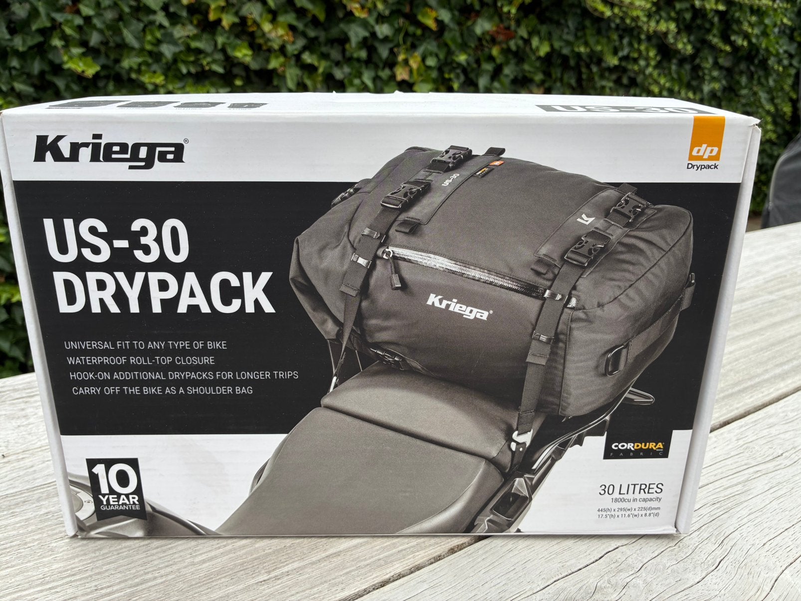 Kriega US-30 + US-5 drypack, Motoren, Ophalen, Zo goed als nieuw