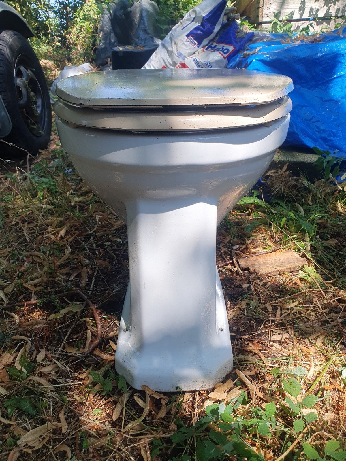 2 Wc's uit Jugendstill woning, Ophalen