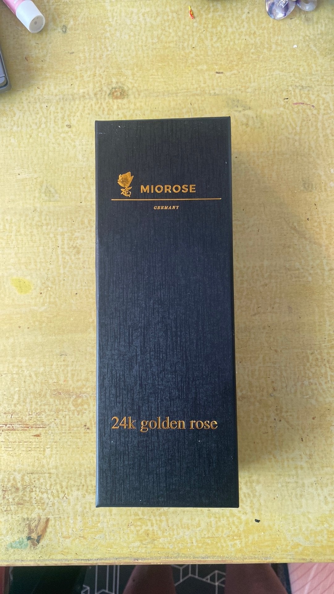 24k golden rose, Enlèvement ou Envoi, Intérieur, Fleur artificielle, Doré