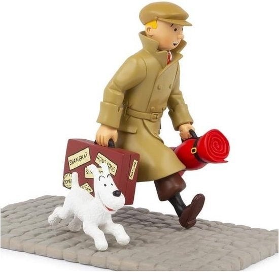 Tintin & Milou "Ils arrivent" Tintinimaginatio 2022, Enlèvement ou Envoi, Tintin, Neuf, Statue ou Figurine