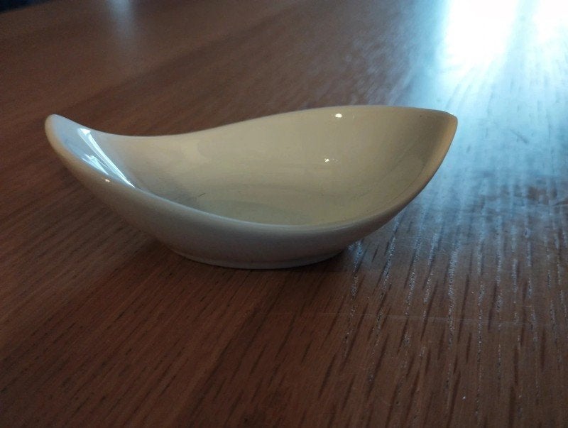 Coupelle vintage en porcelaine, Enlèvement
