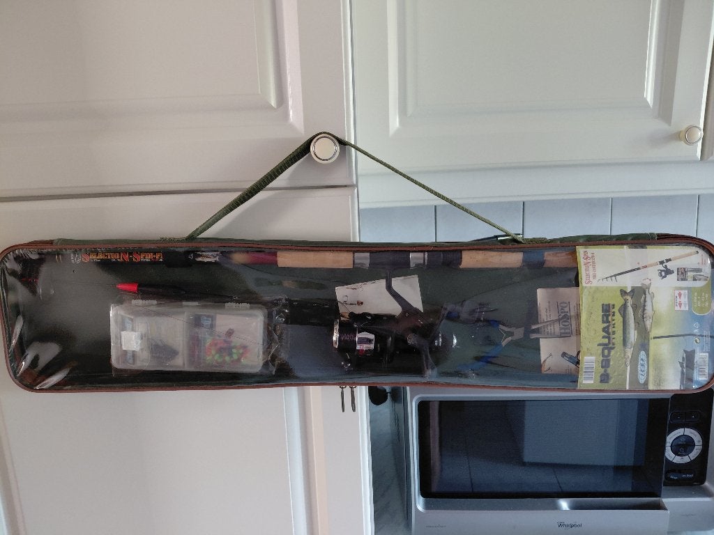 Canne à pêche - KIT complet, Sports nautiques & Bateaux, Enlèvement, Neuf, Moulinet