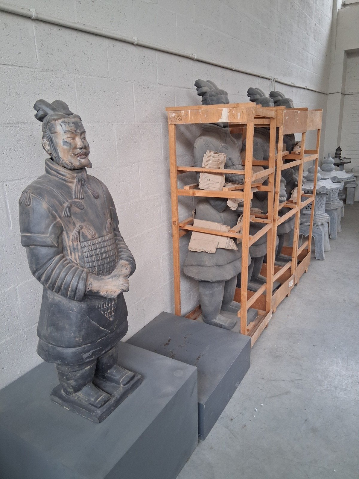 Guerriers Terracota Chine, Enlèvement
