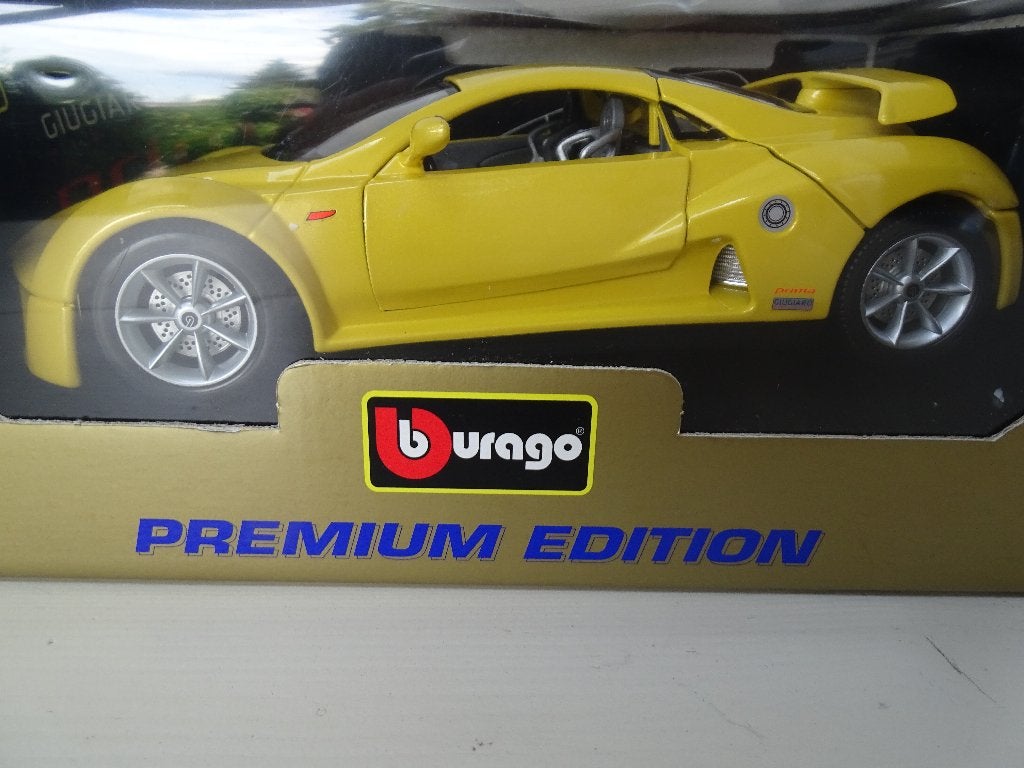 Giugiaro Primo  1:18 Bburago Prime Edition, Hobby en Vrije tijd, Modelauto's | 1:18, Ophalen of Verzenden, Nieuw, Auto, Burago