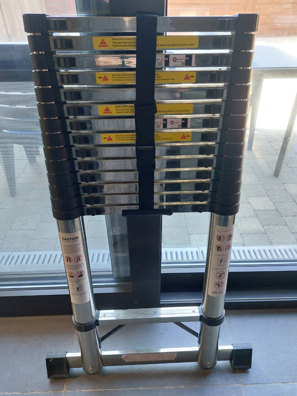 Uitschuifbare ladder 6.3m, Doe-het-zelf en Bouw, Ladders en Trappen, Ophalen, Ladder