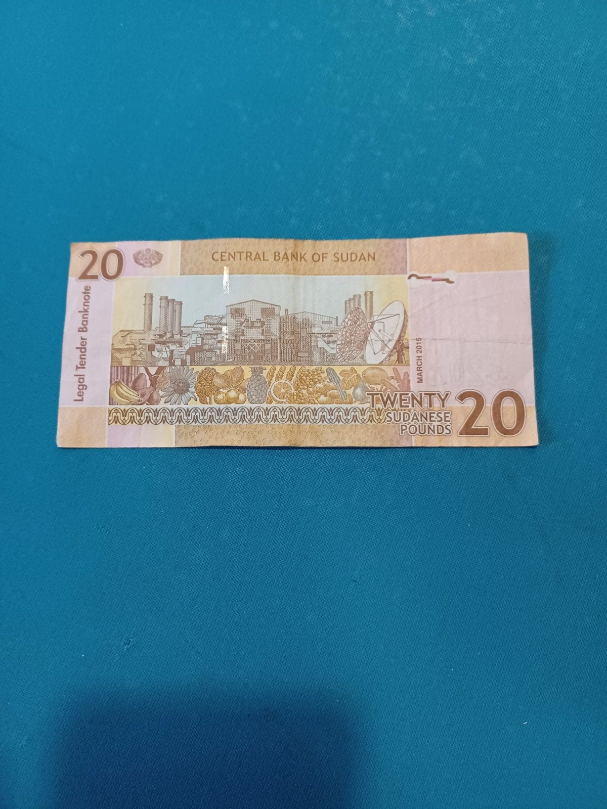 SUDAN 20 POUND 2015, Timbres & Monnaies, Billets de banque | Afrique, Enlèvement ou Envoi