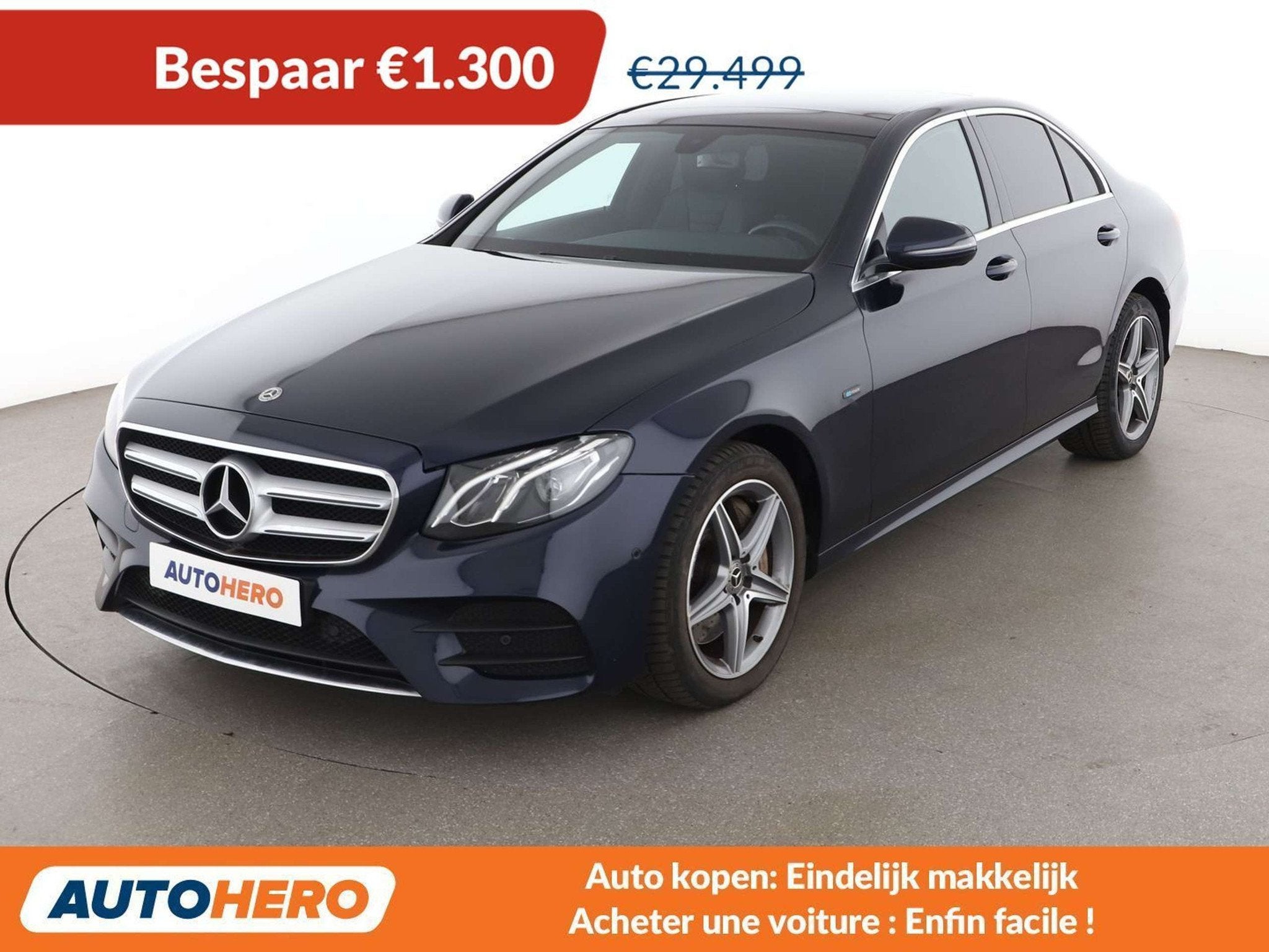 Mercedes-Benz E-Klasse 300 E 300 de AMG Line (automatique), Autos, Cuir, Automatique, Occasion, Bleu