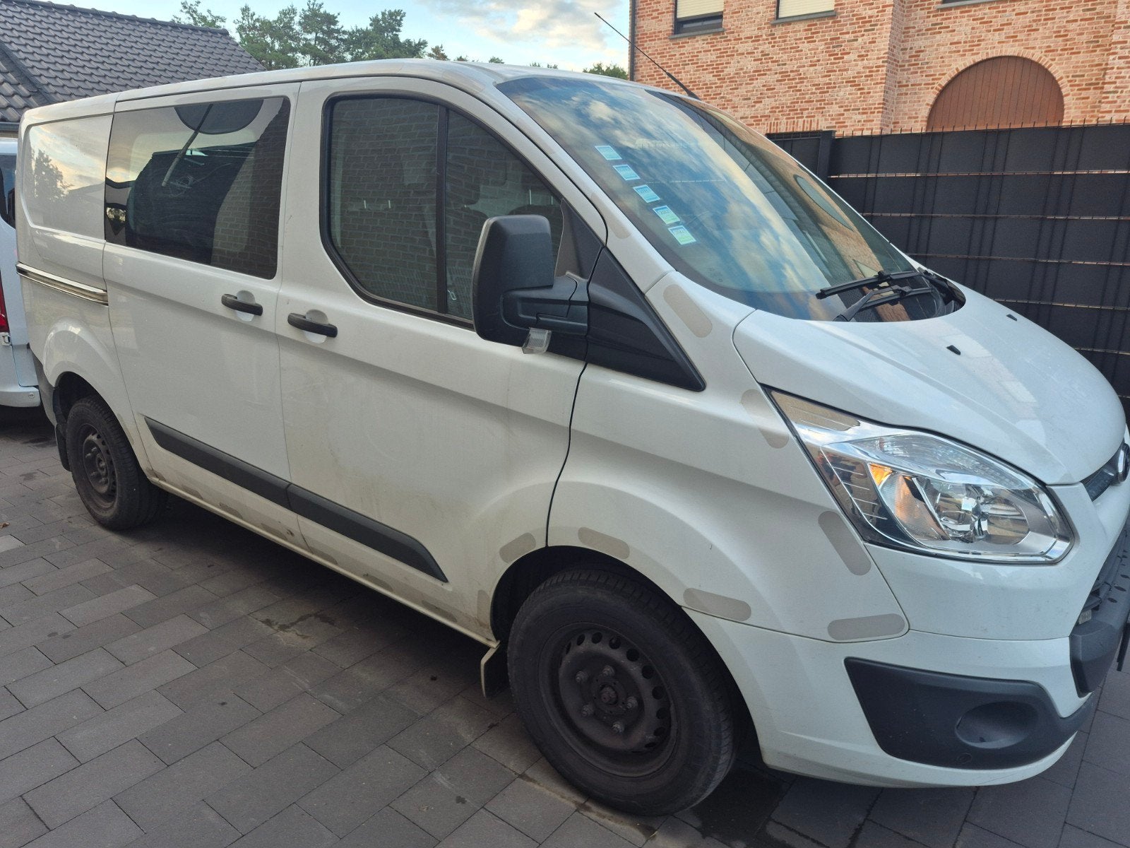 ford transit custom lichte vracht, Autos, Ford, 6 portes, Euro 6, 3 places, Boîte manuelle