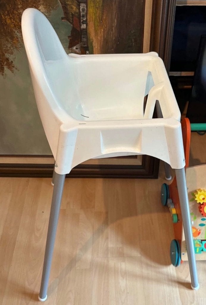 Eetstoel IKEA  en lopertje, Ophalen, Gebruikt, Overige typen