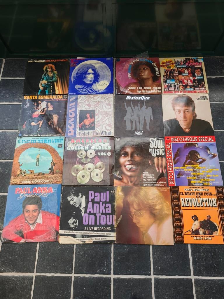 Lot de plaques en vinyle 500 pièces, CD & DVD, Vinyles | Compilations, Autres genres, Autres formats, Enlèvement