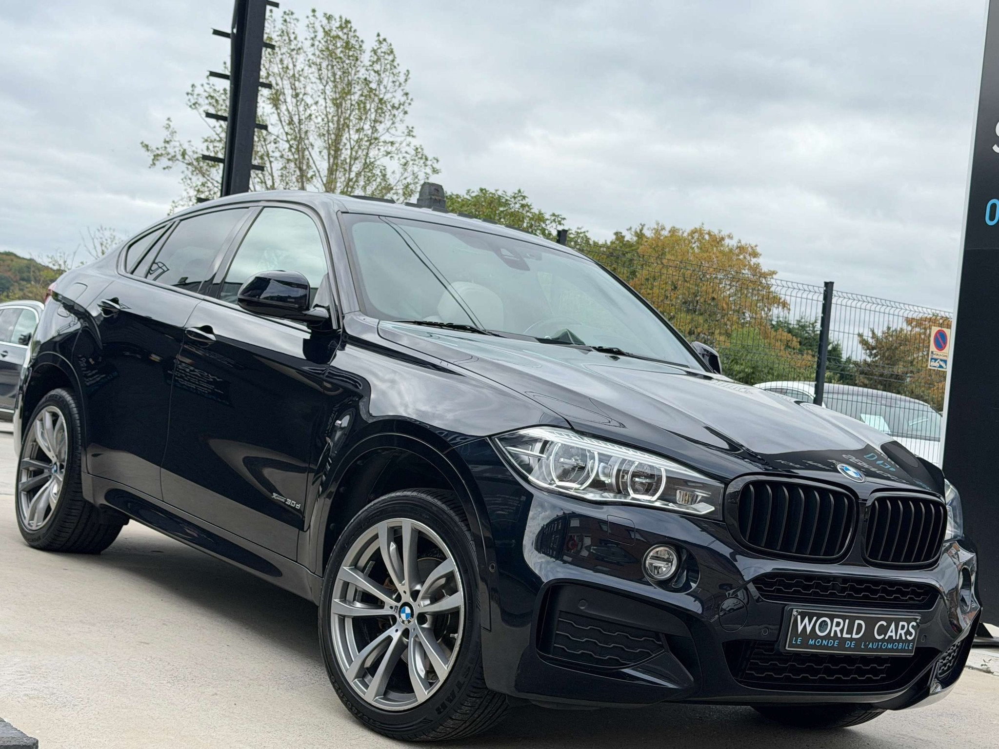 BMW X6 X6 3.0 dAS xDrive30 PACK M - TOIT OUVRANT - NAVI - LA, Auto's, BMW, Gebruikt, Euro 6, 2993 cc, Blauw