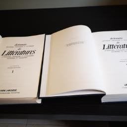Dictionnaire des littératures, Enlèvement, Comme neuf, Larousse, Autres éditeurs