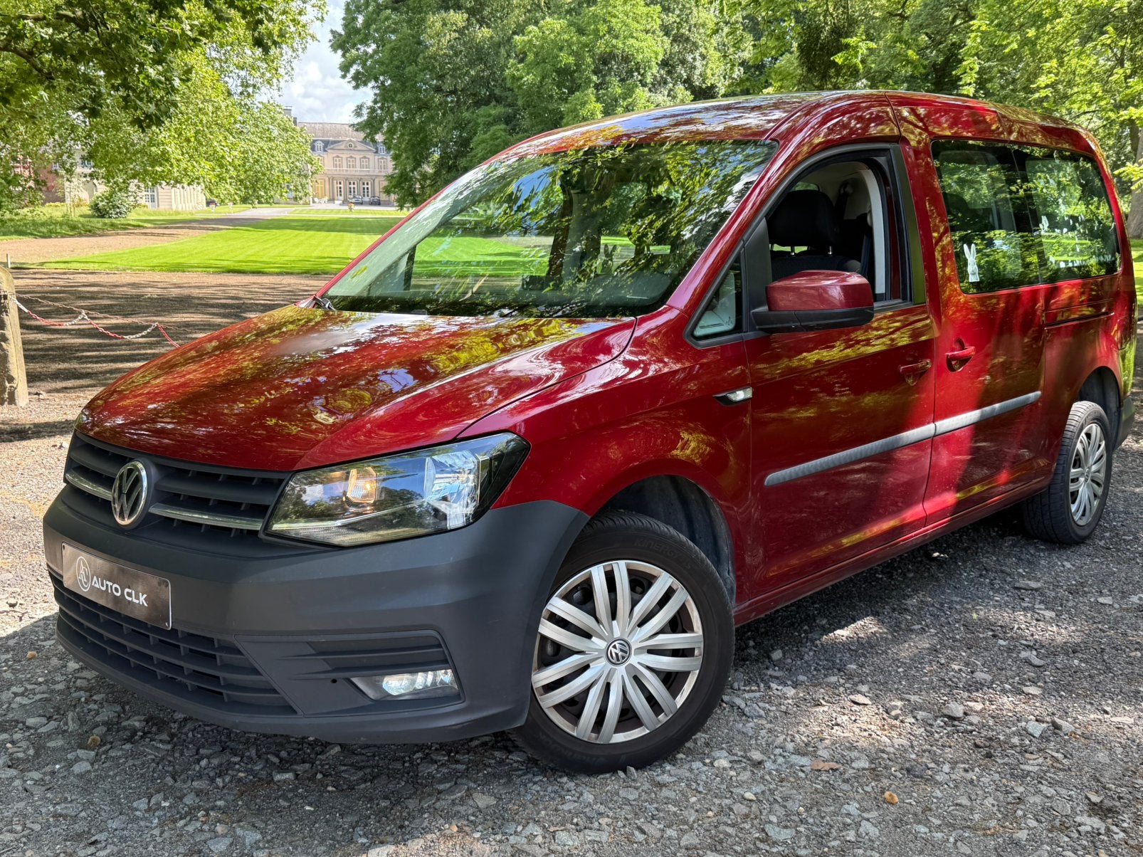 VW Caddy Maxi 2017 2.0 TDi 7 plaats Airco 1st Eigenaar Lezok, Voorwielaandrijving, 75 kW, Euro 6, 4 cilinders