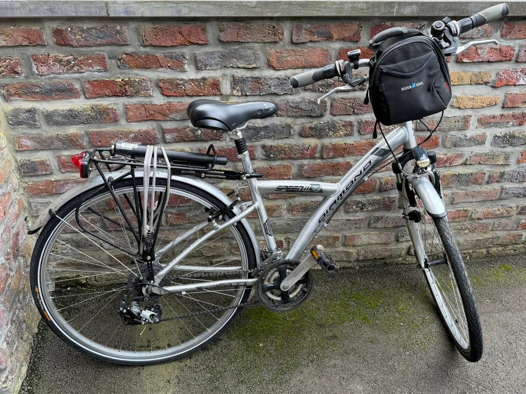 Vélo DIAMOND Speedway – Très bien équipé, Ophalen, Gebruikt, 26 inch of meer, Versnellingen