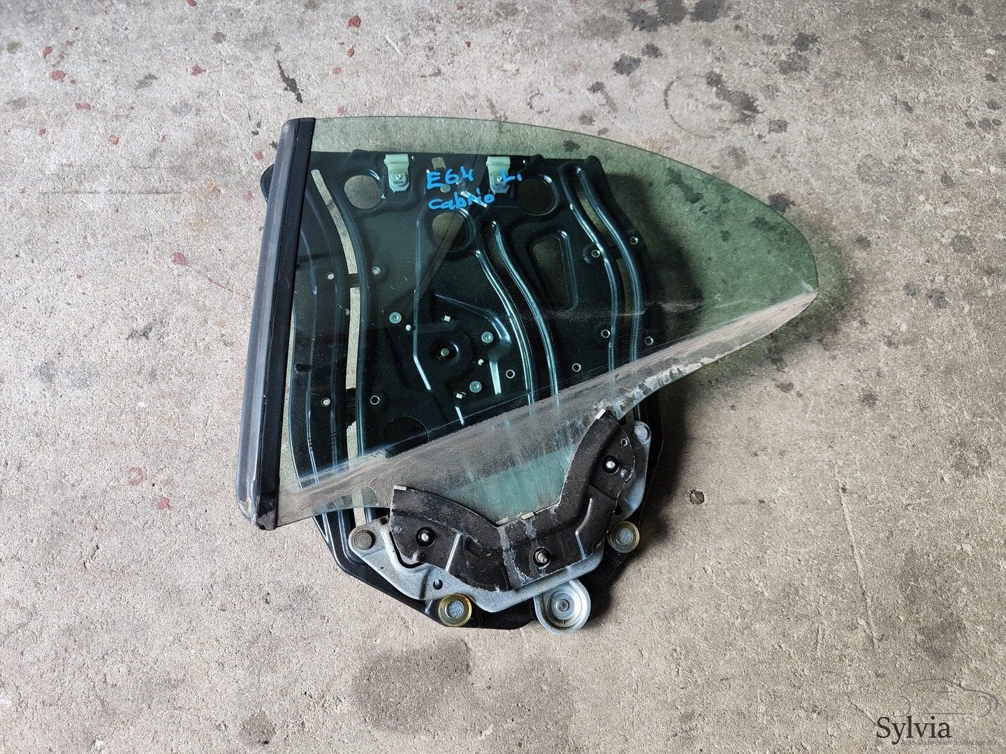 Raammechanisme links achter BMW 6 serie E64 Cabrio 7008629, -, Utilisé, -, Enlèvement ou Envoi