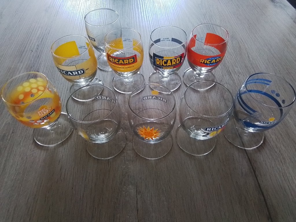 Ricard glaasjes, Ophalen, Zo goed als nieuw, Overige typen
