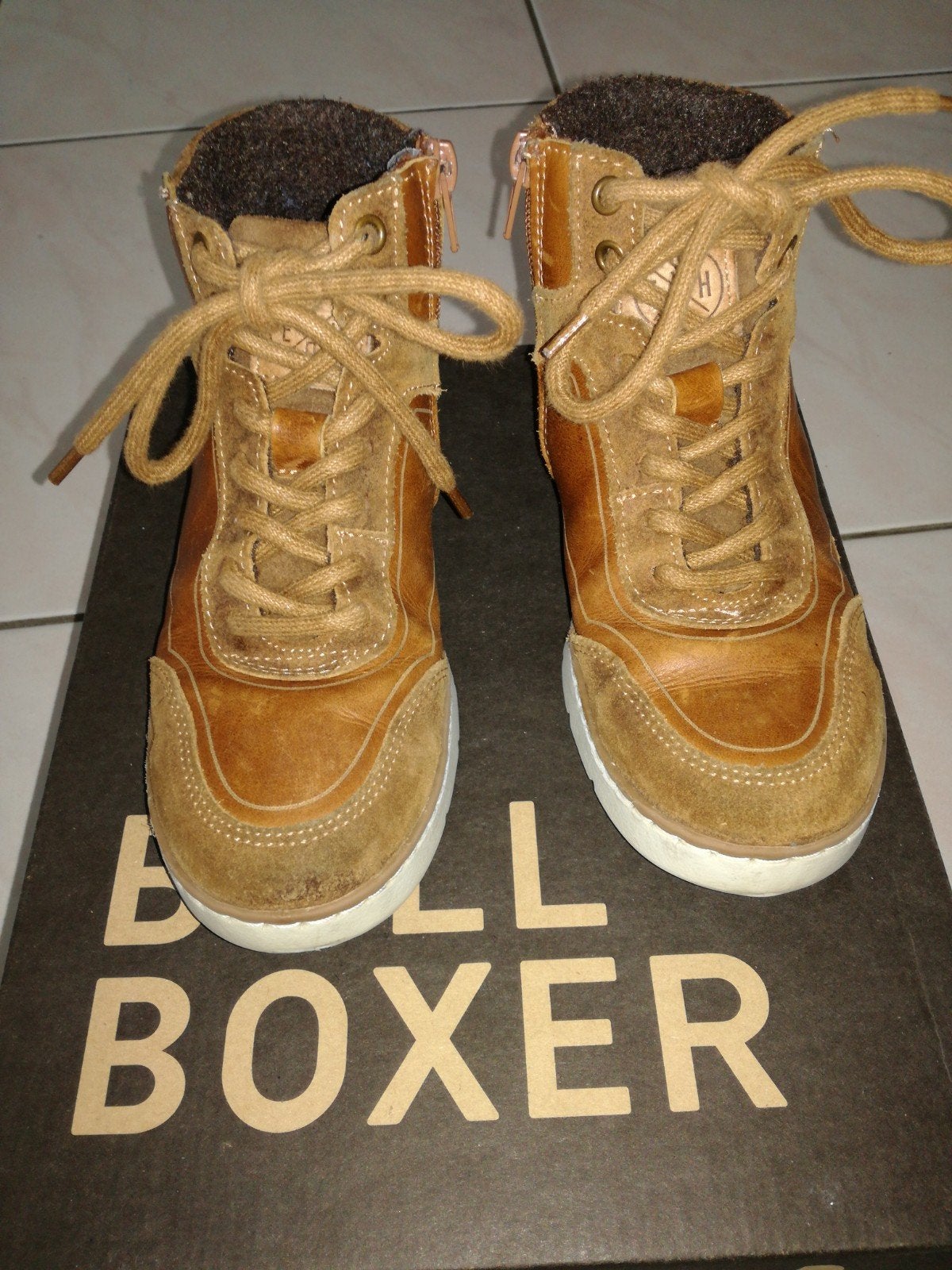 Chaussures hautes Bull Boxer pointure 31, Garçon ou Fille, Enlèvement ou Envoi, Bull Boxer, Comme neuf