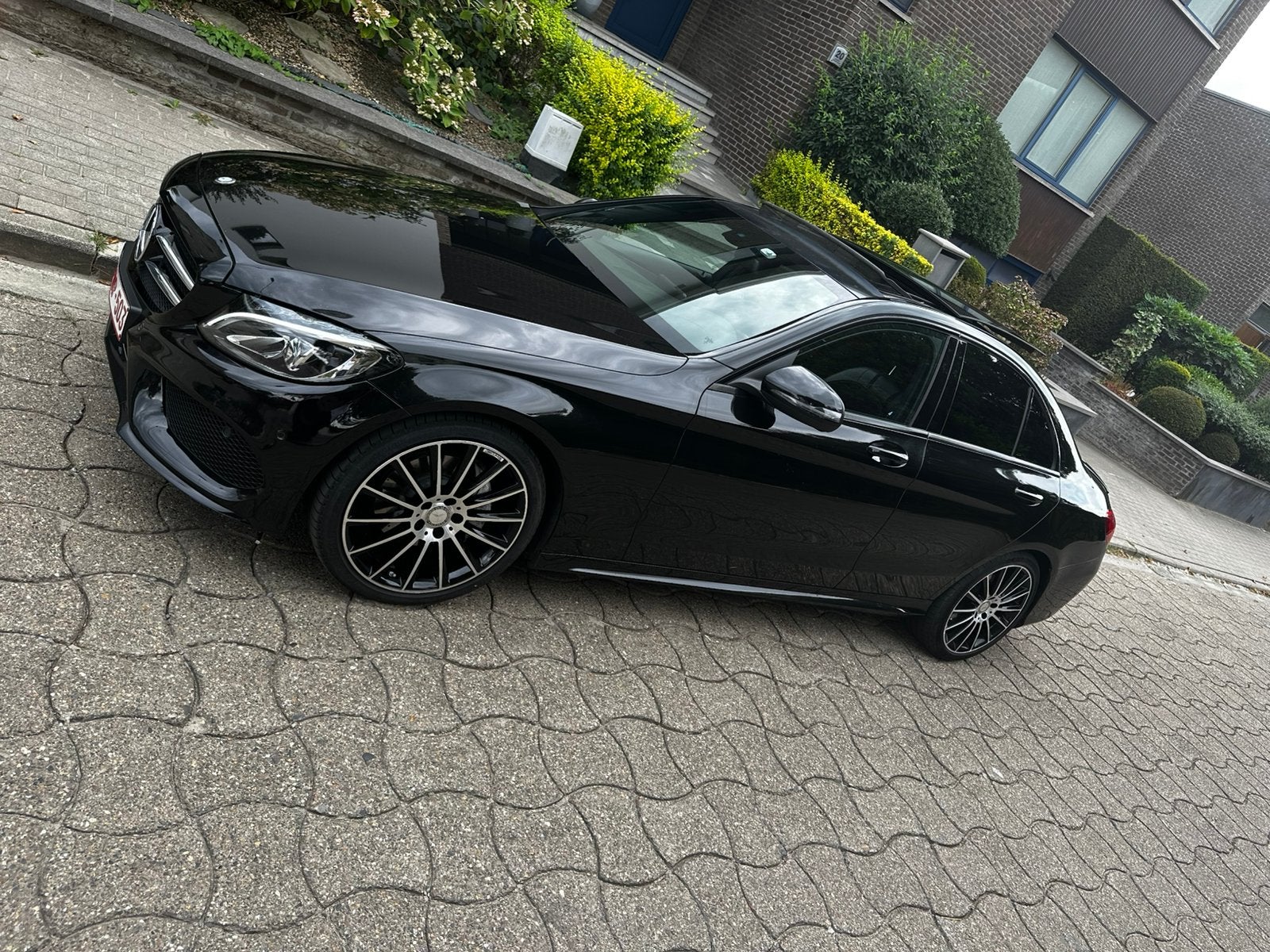 Merceded classe c 200 AMG Line, Autos, Mercedes-Benz, Achat, Euro 6, Carnet d'entretien, Noir