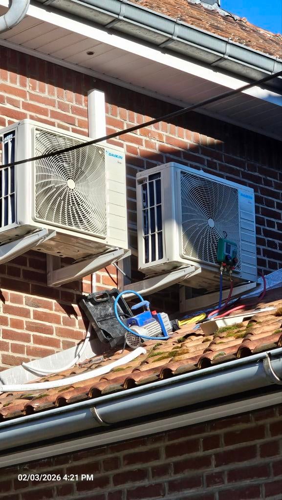 Installation climatisation ventilation pompe chaleur, Enlèvement ou Envoi