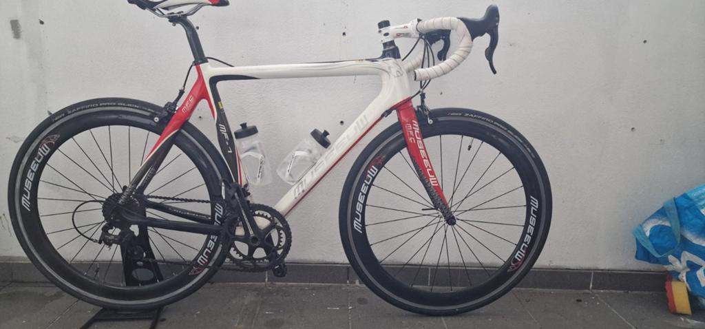Museeuw mf 1 koersfiets, Fietsen en Brommers, Ophalen