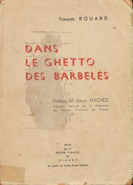 (a173) Dans le ghetto des barbelés, 1946, Boeken, Oorlog en Militair, Gelezen, Verzenden