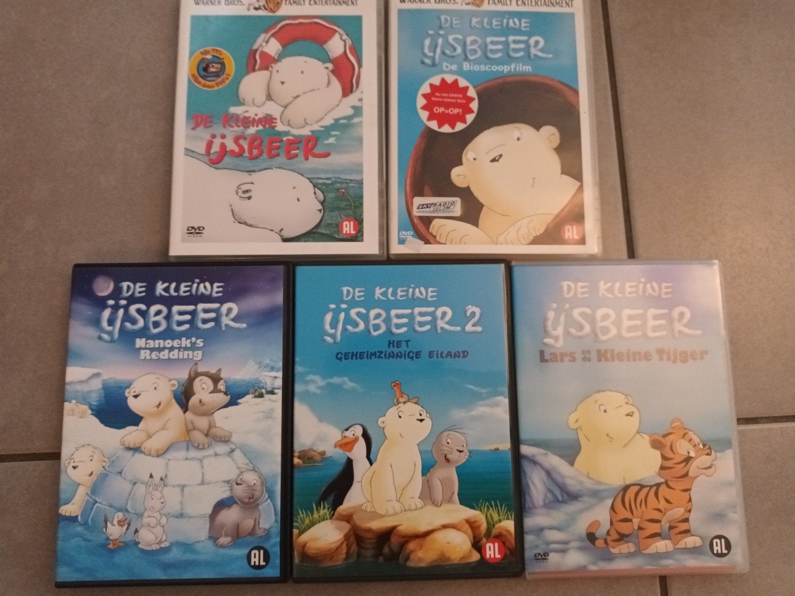 Dvds Lars de kleine ijsbeer, Boeken, Ophalen of Verzenden