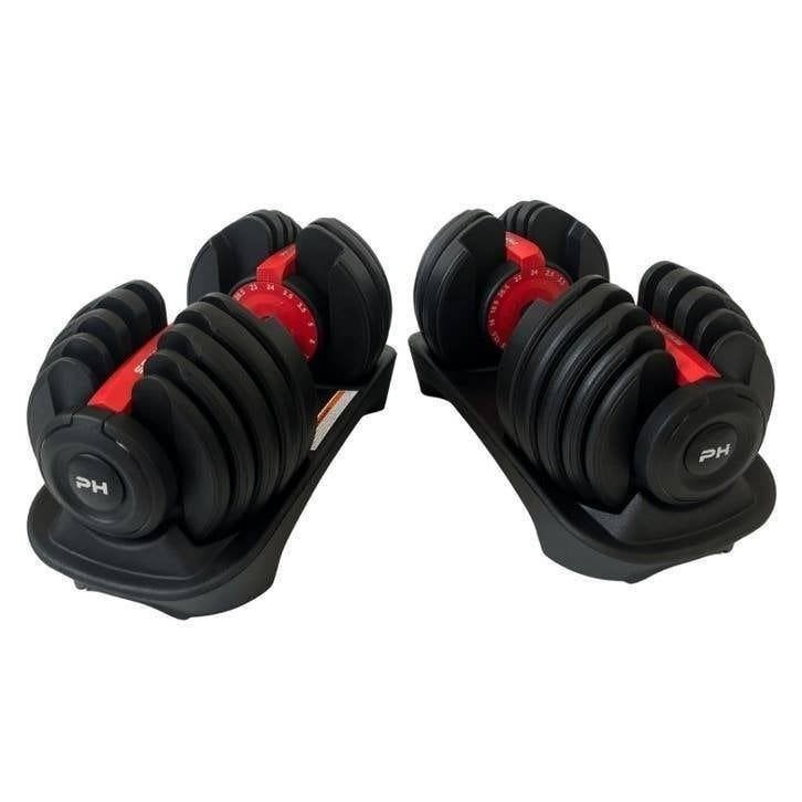 Verstelbare Dumbbells 2x 24KG – Premium Series | PH Fitness, Sport en Fitness, Ophalen of Verzenden, Nieuw, Armen, Overige typen