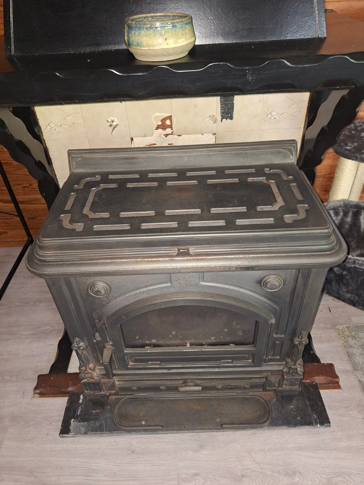 mazoutkachel 6 standen, Huis en Inrichting, Ophalen