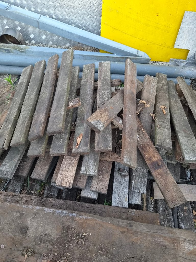 Azobe hout, Enlèvement, Utilisé
