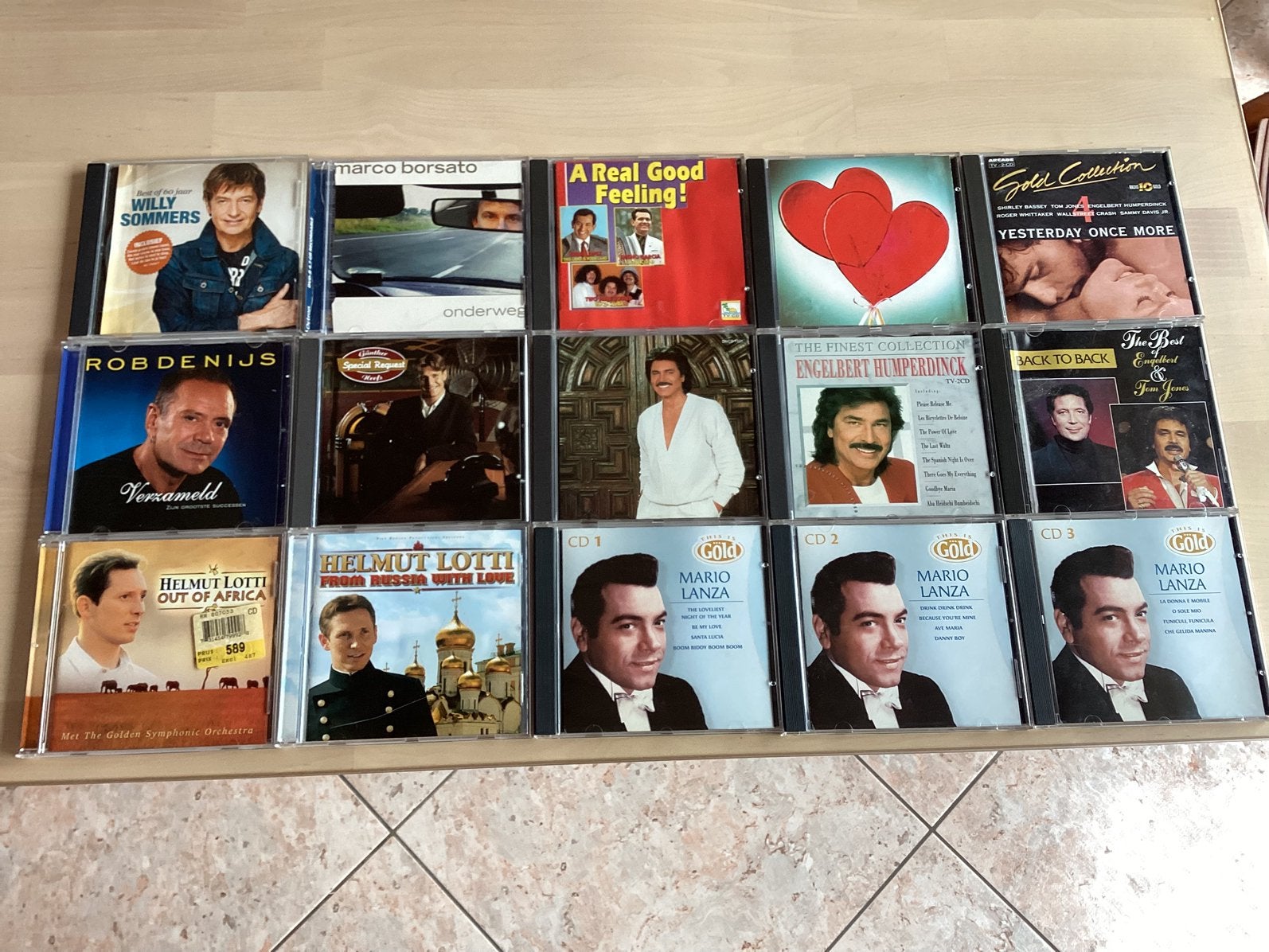 15 diverse cd’s samen, Ophalen of Verzenden, Zo goed als nieuw