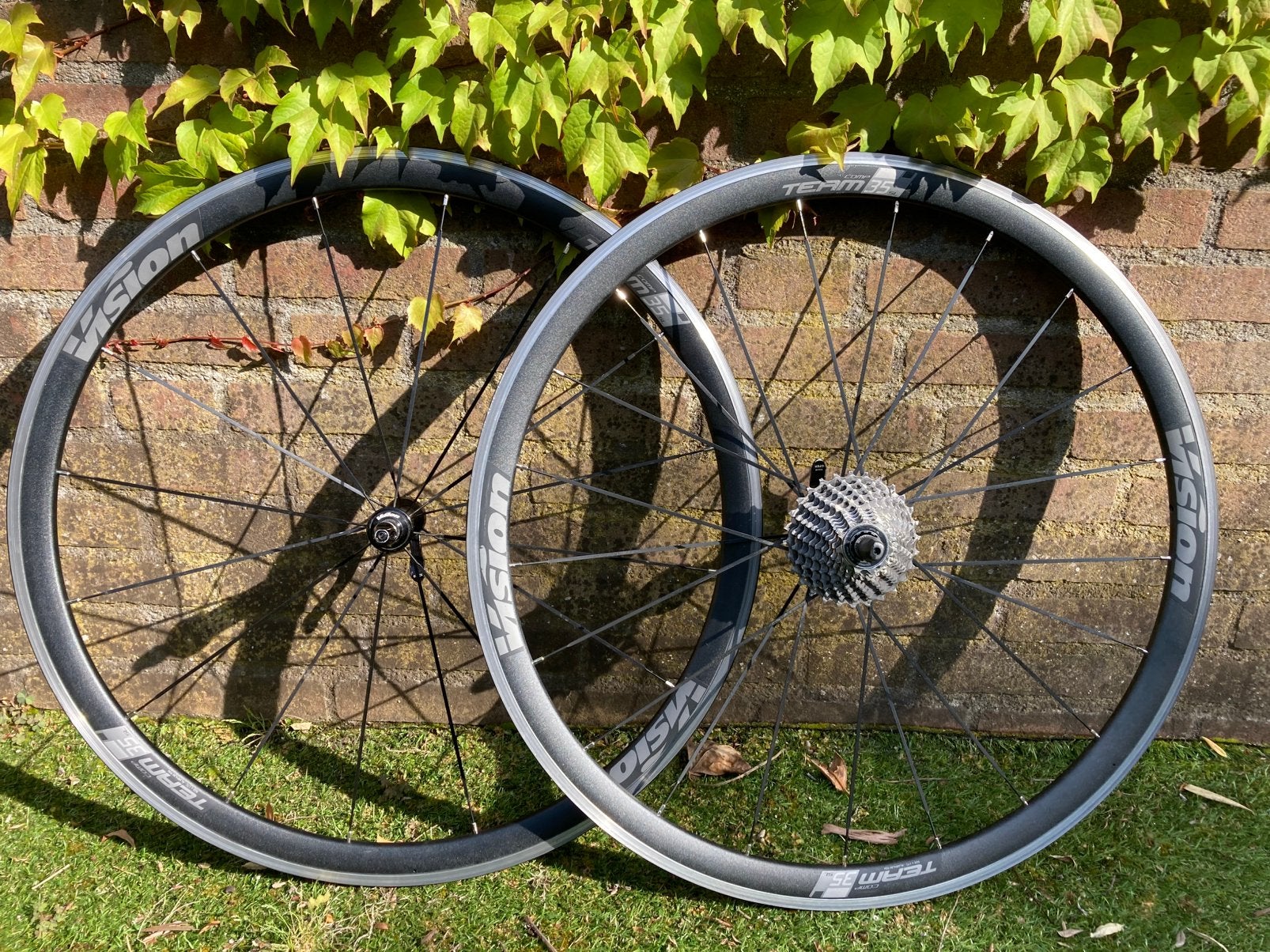 Vision Team 35 Comp SL Wielset - Shimano 11sp 105 cass., Fietsen en Brommers, Fietsonderdelen, Gebruikt, Aluminium, Racefiets