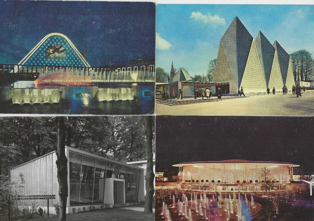 Expo 58 - 8 cartes postales, Enlèvement ou Envoi, 1940 à 1960, Non affranchie, Bruxelles (Capitale)