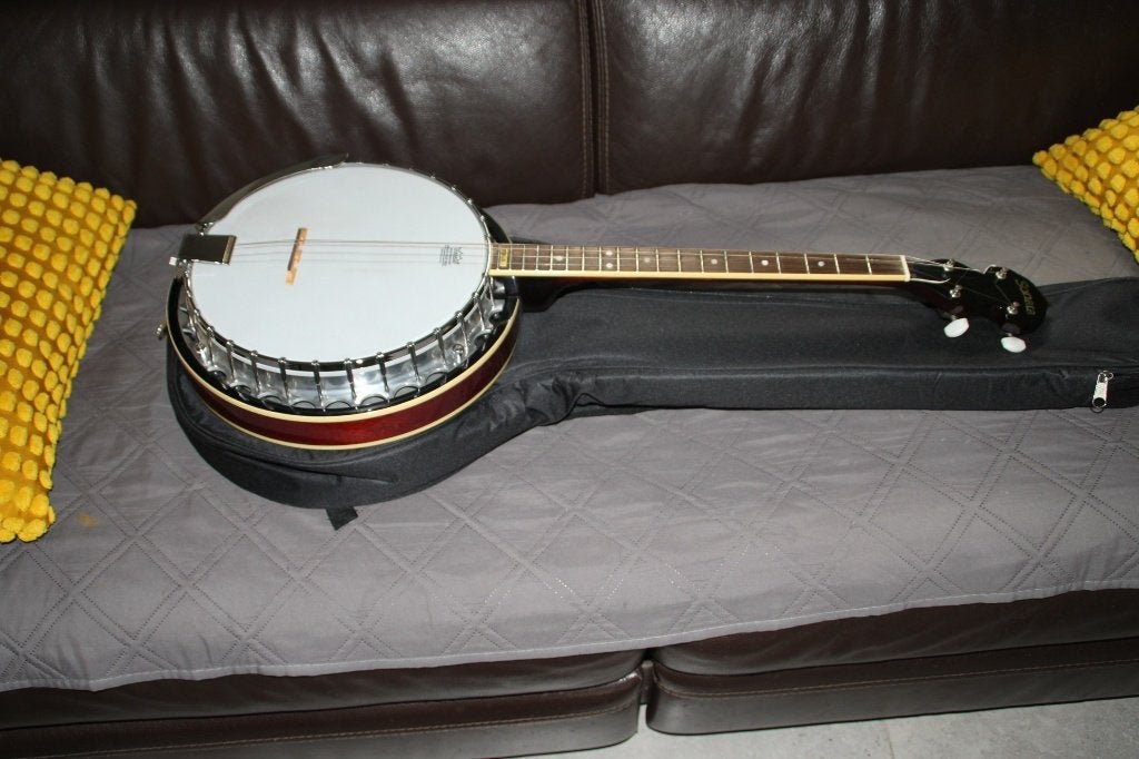 hele mooie banjo, Muziek en Instrumenten, Snaarinstrumenten | Banjo's, Ophalen, Zo goed als nieuw, Gitaarbanjo