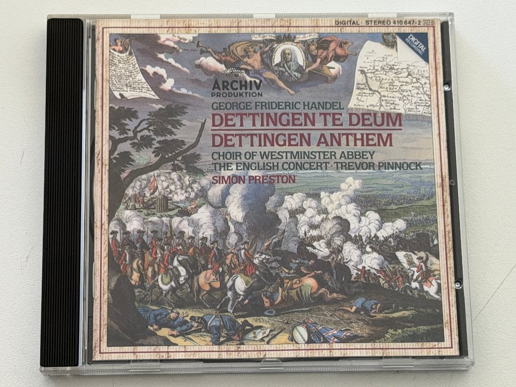 George Frideric Handel – Dettingen Te Deum, Ophalen of Verzenden, Gebruikt