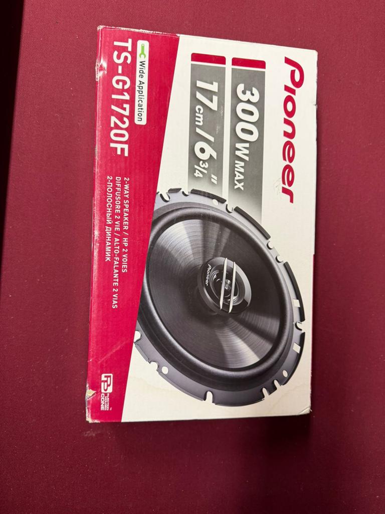 Te koop: Pioneer TS-G1720F Autospeakers – Nieuw – €50, Autos : Divers, Haut-parleurs voiture, Comme neuf, Enlèvement