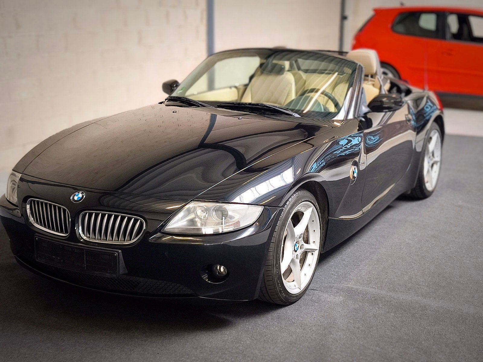 bmw z4 roadster cabrio 3.0i beige Leder sportknop, Autos, BMW, Cuir, Achat, Beige, Entreprise