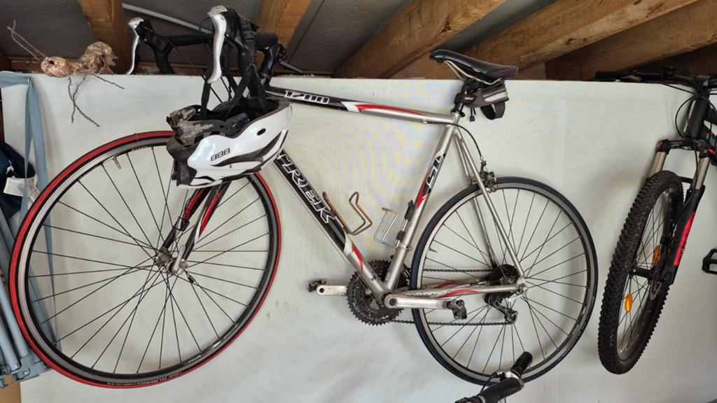 Trek koers fiets, Ophalen