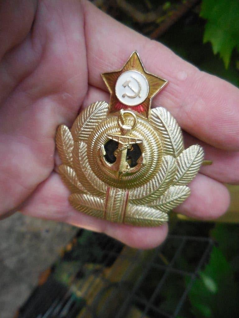 Oude insigne van de Russische marine, Verzamelen, Ophalen of Verzenden, Marine